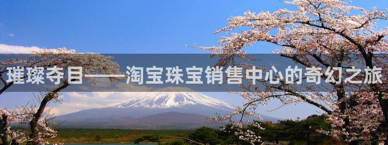 新宝5娱乐平台：璀璨夺目——淘宝珠宝销售中心的奇幻之旅