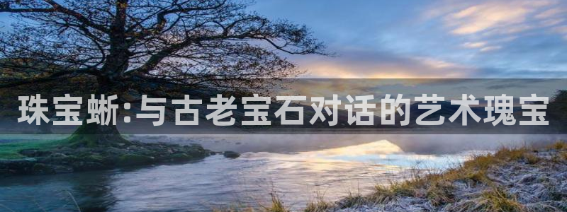 新宝5测登录：珠宝蜥:与古老宝石对话的艺术瑰宝