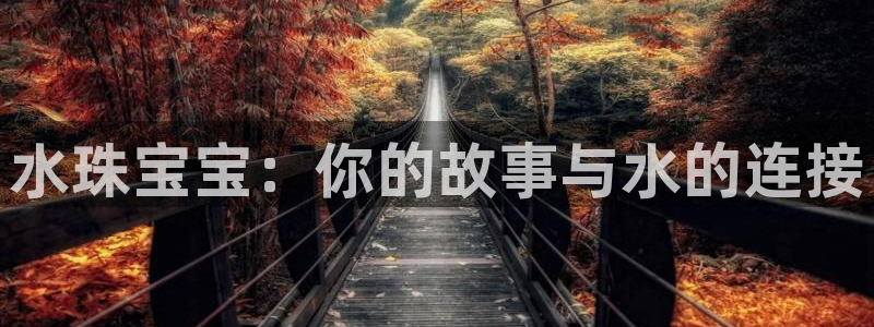 新宝5官网app：水珠宝宝：你的故事与水的连接