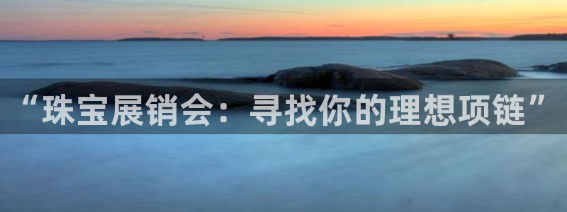 新宝5黑：“珠宝展销会：寻找你的理想项链”