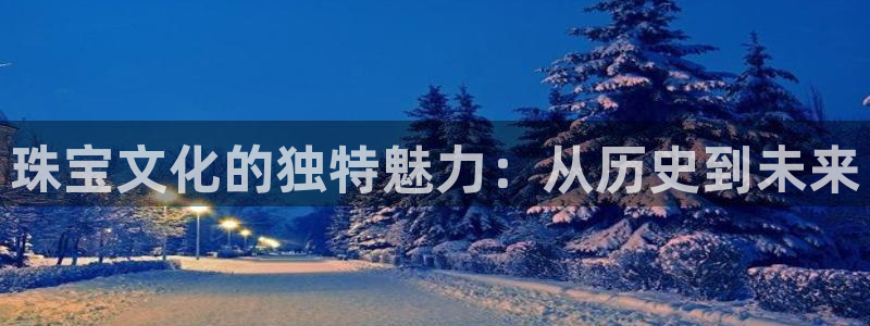 新宝5娱乐方：珠宝文化的独特魅力：从历史到未来
