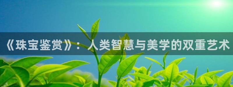 新宝5下载网址：《珠宝鉴赏》：人类智慧与美学的双重艺术