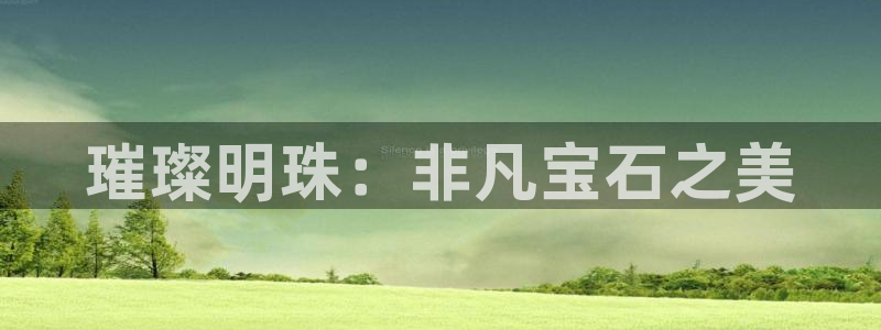 新宝速5：璀璨明珠：非凡宝石之美