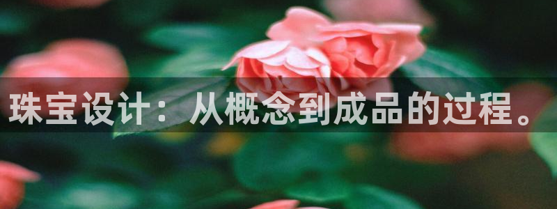 新宝5总代：珠宝设计：从概念到成品的过程。