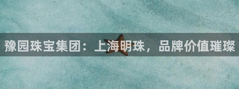 新宝5球维33 300：豫园珠宝集团：上海明珠，品牌价值璀璨