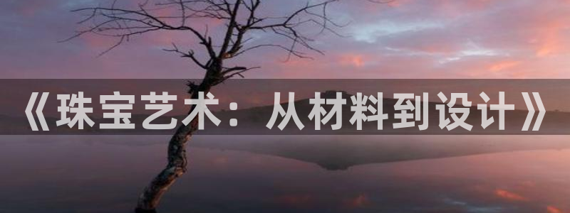 新宝5娱乐招商：《珠宝艺术：从材料到设计》